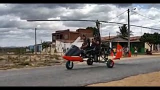 Um helicóptero feito com motor de Fusca [upl. by Alyahsat221]