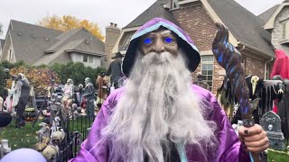 Scariest Halloween Decorated House In America  Elmhurst Il [upl. by Queridas576]