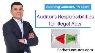 Auditors Responsibilities for Illegal Acts Noncomliance with Laws and Regulations [upl. by Naeloj]