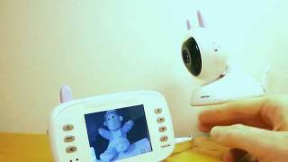 Baby watcher review  Topcom Babyviewer 4500 [upl. by Morry]