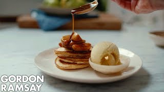 Gordon Ramsays Quick and Delicious Pancakes [upl. by Ynatil]