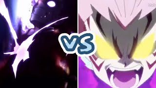 Dark Aiga vs Lean  Beyblade Burst Fanmade Battle [upl. by Annovad546]