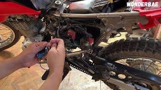 My Trail Bike battery and Volt meter problem [upl. by Boony]