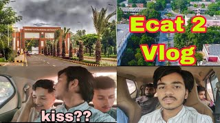 Uet Test Ecat2 😬👍🏻 Vlog In UET [upl. by Yramesor]