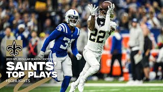 Saints Top Plays of October  2023 NFL Highlights [upl. by Brenk76]