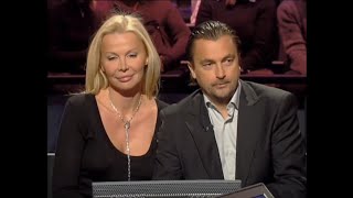 Qui veut gagner des millions  Henri Leconte et Florentine Leconte 16052006 [upl. by Ennairek]