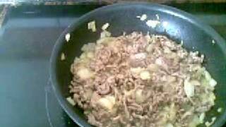 macarrones con carne picada [upl. by Tevis]