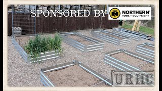 Replacing The Raised Beds Part 2 Starting To Plant And Building Some Trellises [upl. by Madian]