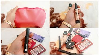 Whats in my Make up bag 💫 Affordable makeup  Everyday Makeup with price SUGARCosmetics makeup [upl. by Hatty770]