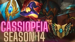 CASSIOPEIA SEASON 14 is BROKEN IN the MID LANE with new items  LEAGUE OF LEGENDS [upl. by Zandra]