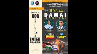 Doa Bersama InterDenominasi Bersama Monique Rijkers  Fakta Israel  Selasa 10 Oktober 2023 [upl. by Nimar436]