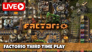 Factorio Gameplay 3rd Time [upl. by Halfon]