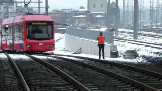 Chemnitz Aktuell  Straßenbahn im Hauptbahnhof [upl. by Yssirk789]