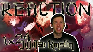 Jujutsu Kaisen 1x24 quotAccomplicesquot REACTION [upl. by Hanikas]