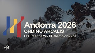 FIS Freeride World Championships 2026 Officially Announced in Andorra [upl. by Tnattirb]