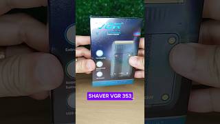 Shaver vgr 353 melhor barbeador custo benefício barbeador shaver shopee achadinhos [upl. by Nugesulo]