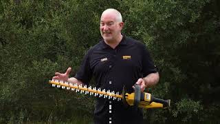 DEWALT® ANZ  54V XR DCMHT573NXE Hedge Trimmer [upl. by Ayama]