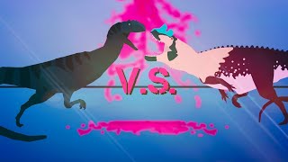 Majungasaurus VS Ceratosaurus FastLazyFights FLF s2 ep1 [upl. by Otrebla375]