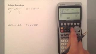 Solving Equations Graphical Calculator [upl. by Anaul]