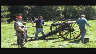 Target shooting with a Civil War Whitwirth cannon [upl. by Knut854]