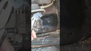 VW Amarok fuel tank vent leak glue fail [upl. by Ailla]