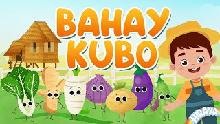 BAHAY KUBO 2020 WITH LYRICS  Animated Filipino Folk Song  Hiraya TV [upl. by Yuji]