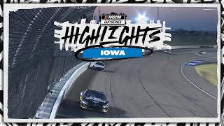 Ryan Blaney wins Cup Series’ first race at Iowa Speedway  NASCAR [upl. by Brause]