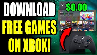 How To Download Free Games On Xbox  Easy Guide [upl. by Gaskins]