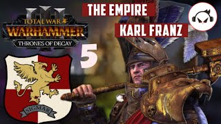 HEINRICH KEMMLER ARMY CRUMBLES INTO DUST  Total War Warhammer 3 IE Part 5 KARL FRANZ Campaign [upl. by Netsyrk862]