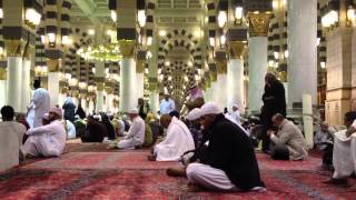 Azan inside Madina Mosque [upl. by Cyma]