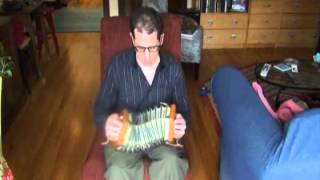 Walter Bulwers Polka No 1 in C and G on Frontalini 20 button CG AngloGerman Concertina [upl. by Oivatco]