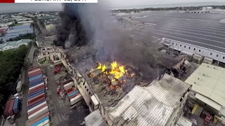 PEZA clears HTI on factory fire in Cavite [upl. by Bear]