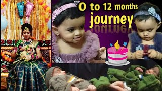 1 year journey  My twins journey from 0 to 12 months [upl. by Lecram]