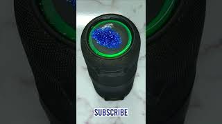 🔊 Extreme bass test with WaterGlitter on speaker  shorts jbl asmr bass [upl. by Yevi]