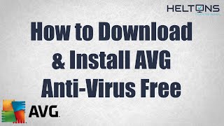 How to Download and Install AVG Anti Virus FREE in Windows 10 [upl. by Ivel535]