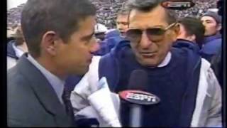 Ohio St at Penn St  10272001  JoePa Win 324 Highlights [upl. by Eenhat]