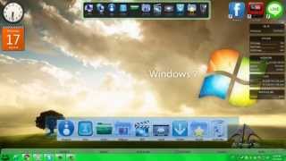 HPoint ตกแต่ง Desktop Windows7 [upl. by Adnilem]