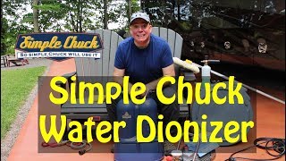 Simple Chuck Water Deionizer with Kanzle Pressure Washer [upl. by Kezer873]