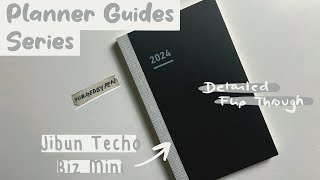 Kokuyo Jibun Techo Biz Mini  Detailed Planner Flip Through  Planner Guides Series [upl. by Gnous]