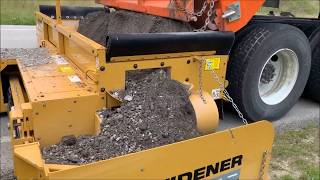 Equipment Demo  Road Widener amp Offset Vibratory Roller [upl. by Nna]