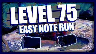 LEVEL Up To 75 Easy  Island Note Run  In Depth  Ark Survival Evolved [upl. by Novla]