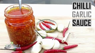 How to make chili garlic sauce for food business [upl. by Krm]