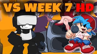 Friday Night Funkin VS Tankman HD FULL WEEK  Cutscenes FNF HD ModHard Pico HD [upl. by Nyletac]