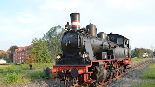 Geesthachter Museumsbahn  Dampflok Karoline Q 350 unterwegs  AKN Strecke Geesthacht  Bergedorf [upl. by Nnairb]