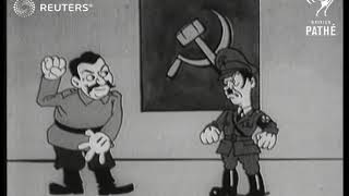 Hitler and Stalin cartoon 1939 [upl. by Yorgerg]