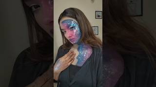 Galaxy makeup ✨Next ki look dekhte chaw baccha ra viralreelsfacebook viralpost viralvideo [upl. by Ardnyk24]