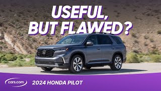 2024 Honda Pilot Review FamilyFriendly But a Techy Letdown [upl. by Tonina]