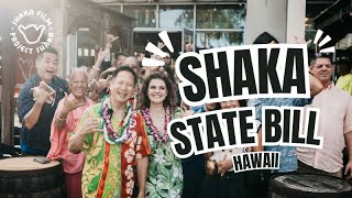 The SHAKA Is Now The OFFICIAL Hawaii State Gesture [upl. by Eralcyram]