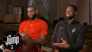 LeBron James and Dwyane Wade exclusive interview with Rachel Nichols  The Jump  ESPN [upl. by Eudo544]