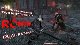 Rise of the Ronin  OneEyed Assassin  Dual Katana Twilight difficulty Ps5 [upl. by Urson]